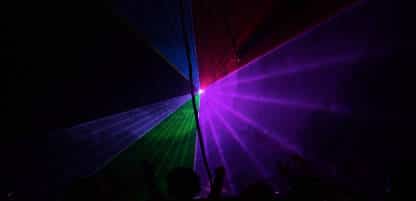 iluminacion laser