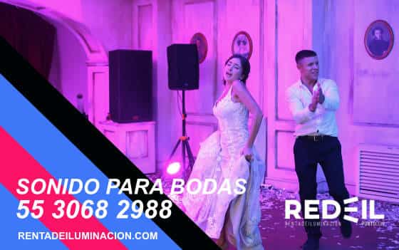 renta de sonido para bodas en México