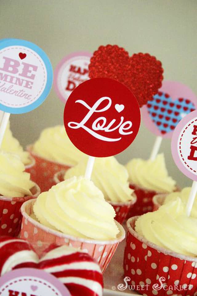 Ideas para cupcakes de San Valentín - 09