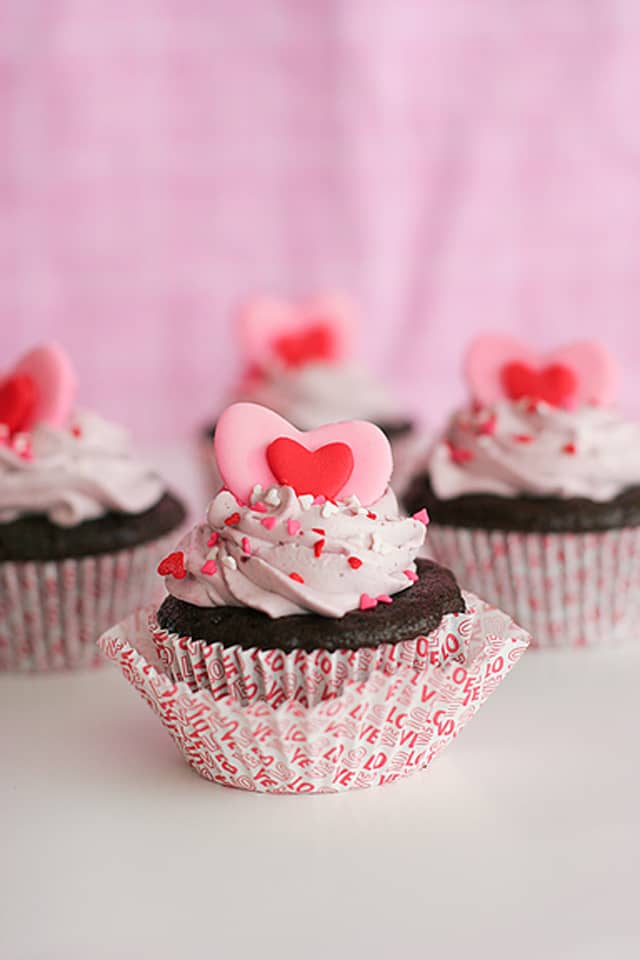 Ideas para cupcakes de San Valentín - 25